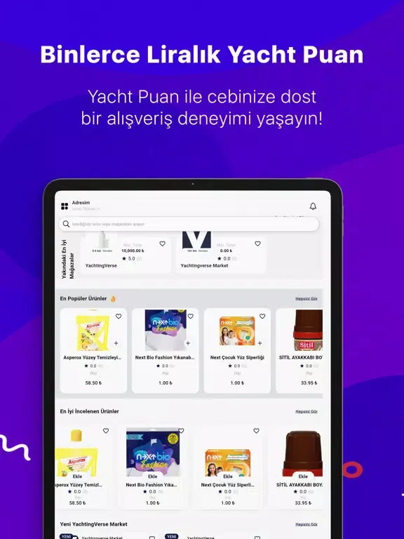 Скриншоты Yachtingverse Market iPad 