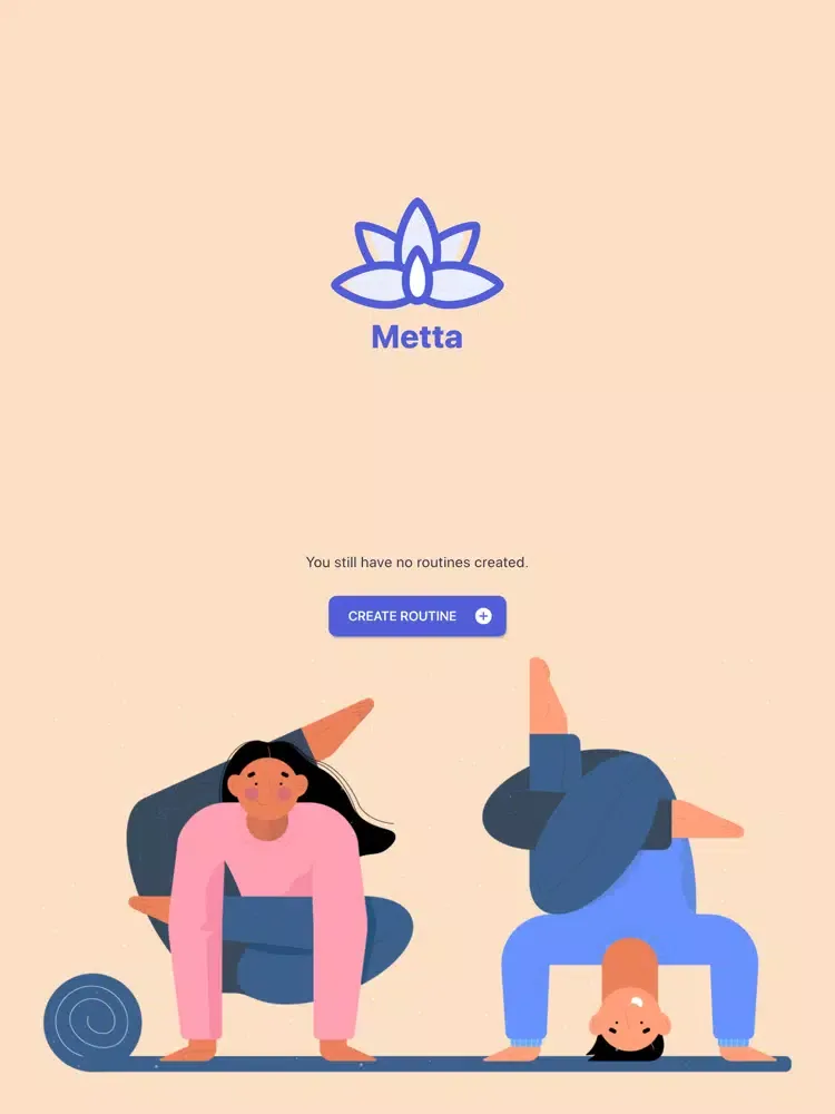 Zrzuty ekranu Metta | Yoga Routines iPad 