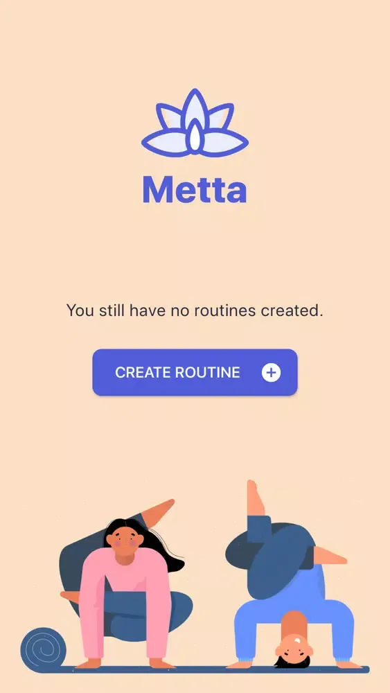 Zrzuty ekranu Metta | Yoga Routines