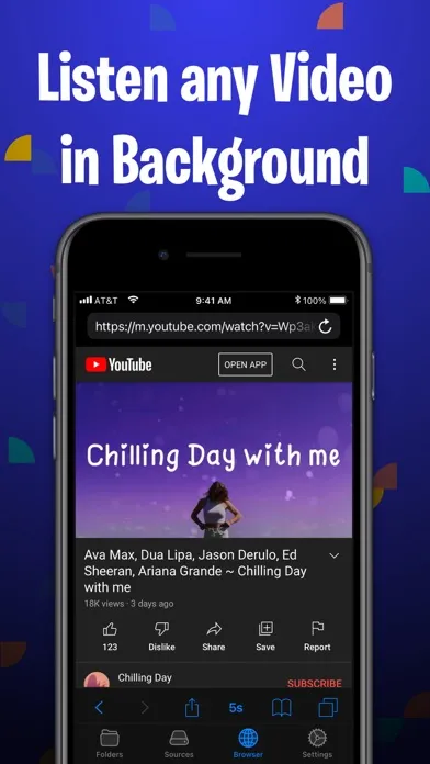 ภาพหน้าจอของ Browser NG Offline Files
