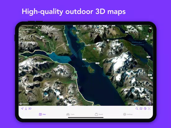 Everest GPS iPad  سکرین شاٹس