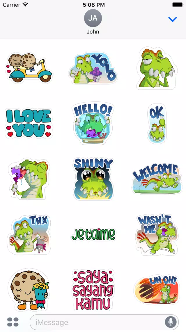 Скриншоты Dinosaur - Sticker