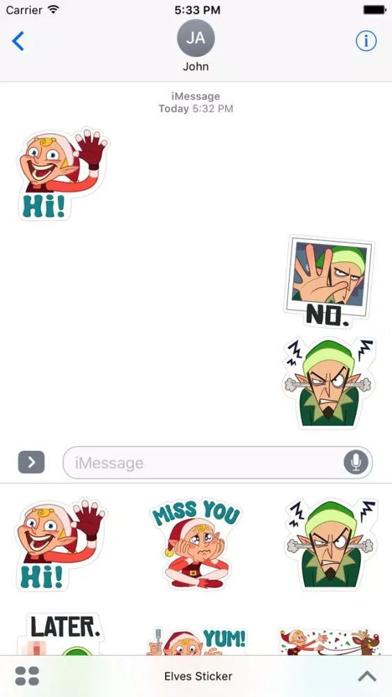 Elves Sticker Screenshots