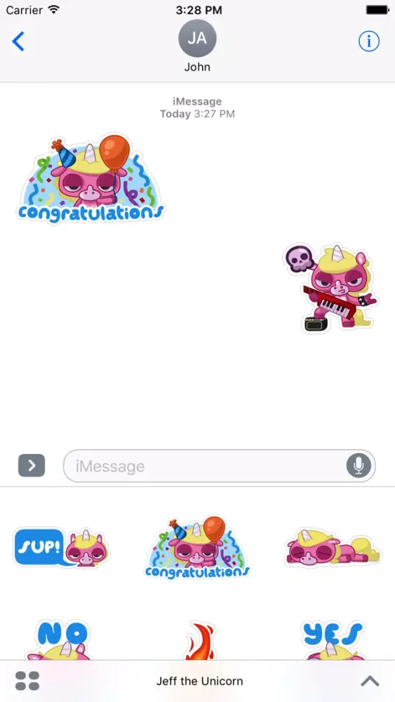 Jeff the Unicorn应用截图