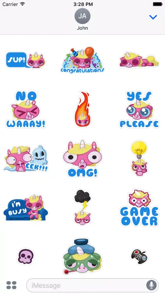 Jeff the Unicorn应用截图