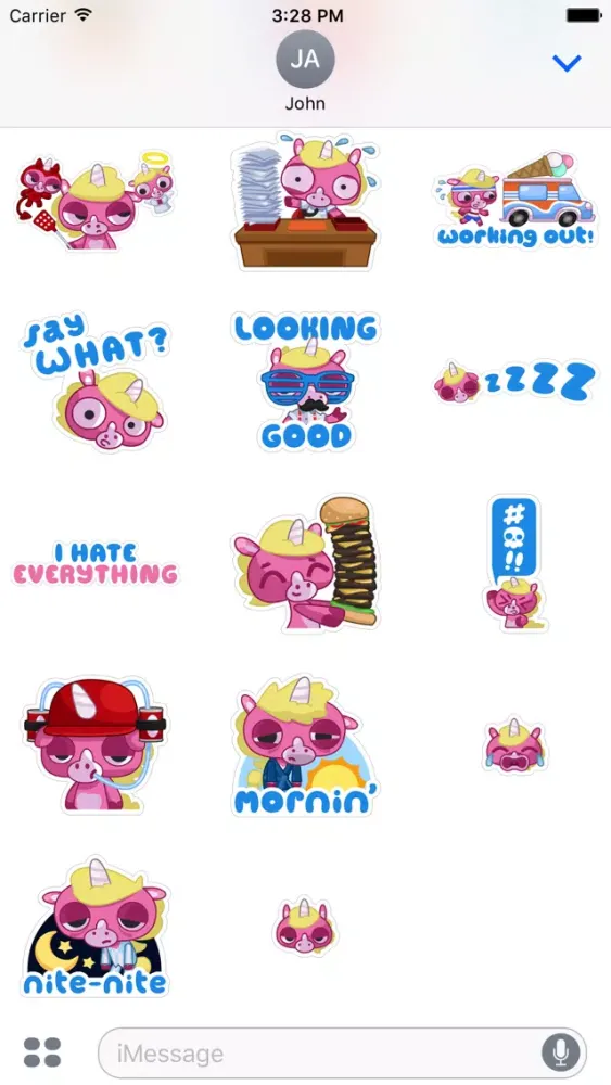 Jeff the Unicorn应用截图