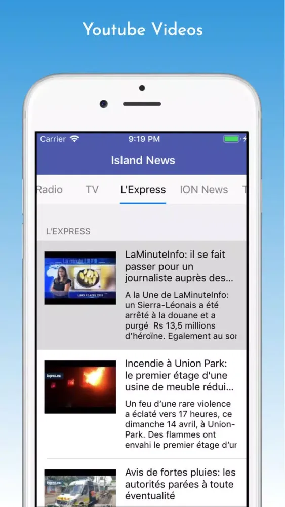 Island News - Mauritius स्क्रीनशॉट