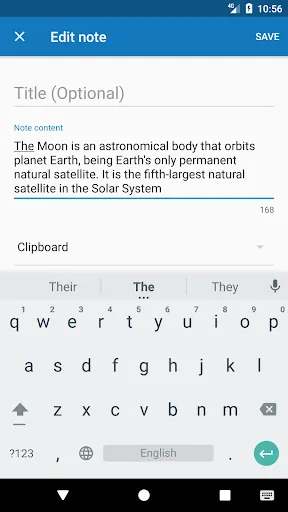 Ảnh chụp màn hình của Clipboard Manager Pro