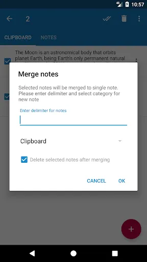 Ảnh chụp màn hình của Clipboard Manager Pro