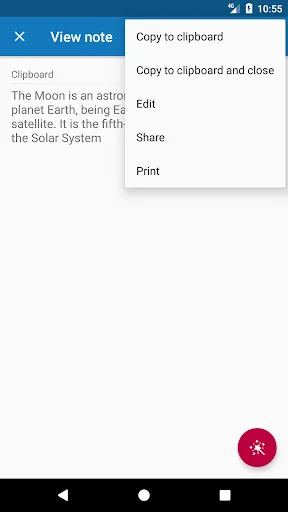 Ảnh chụp màn hình của Clipboard Manager Pro