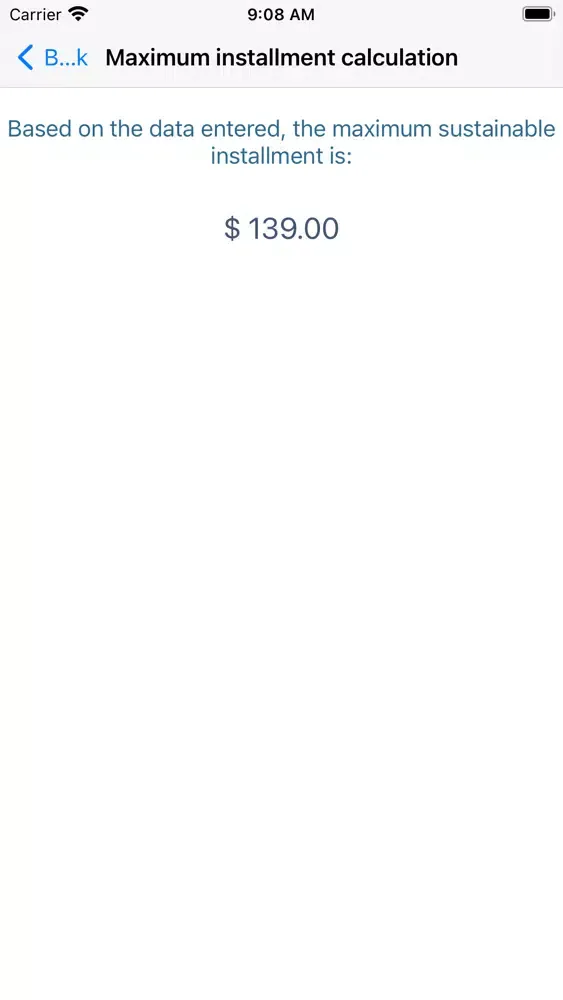 Ảnh chụp màn hình của DTIEasyCalc
