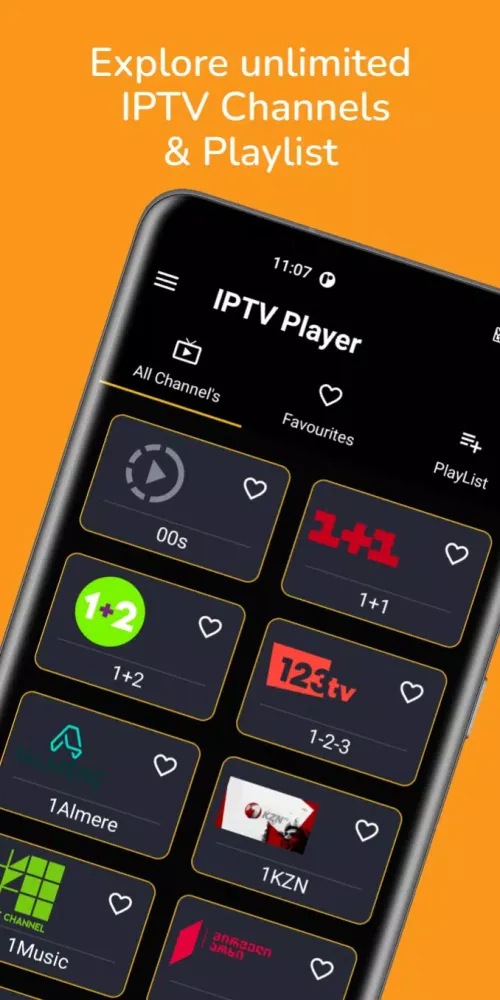 Скриншоты IPTV Player