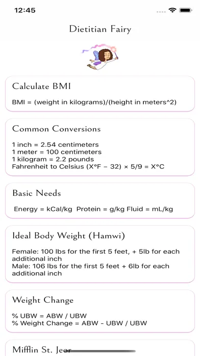 Dietitian Fairy应用截图
