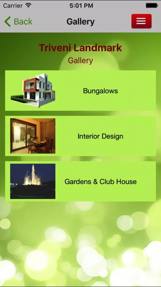Tangkapan layar Triveni Infra