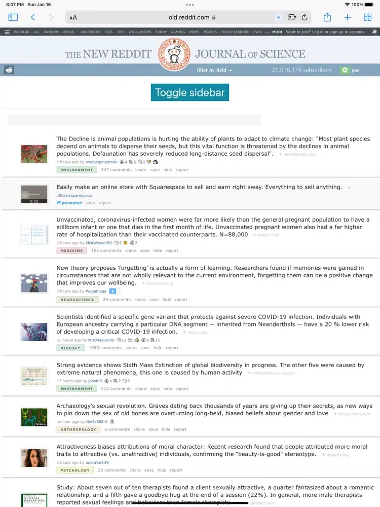 Redirect for Reddit iPad  Ekran Görüntüleri