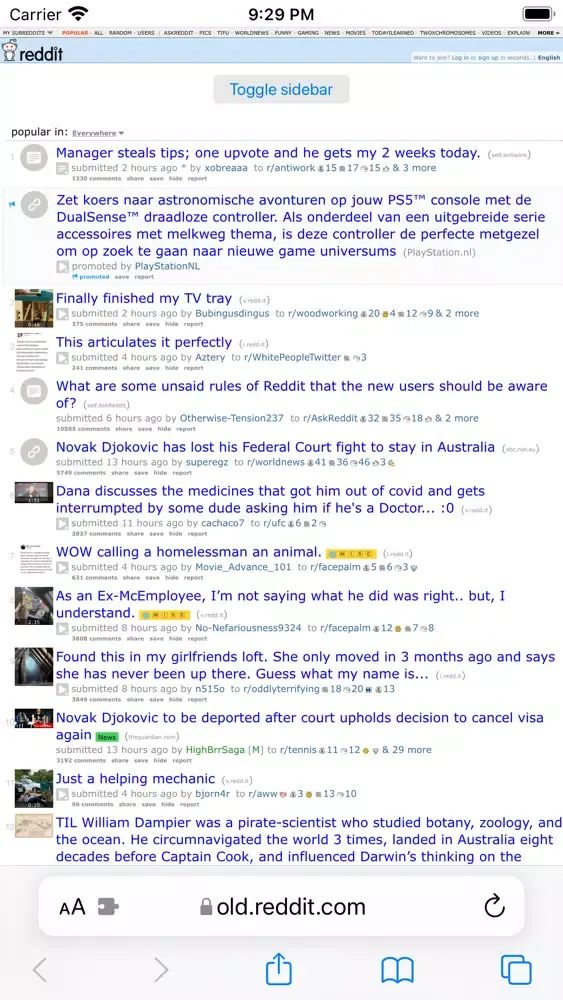 Redirect for Reddit Ekran Görüntüleri