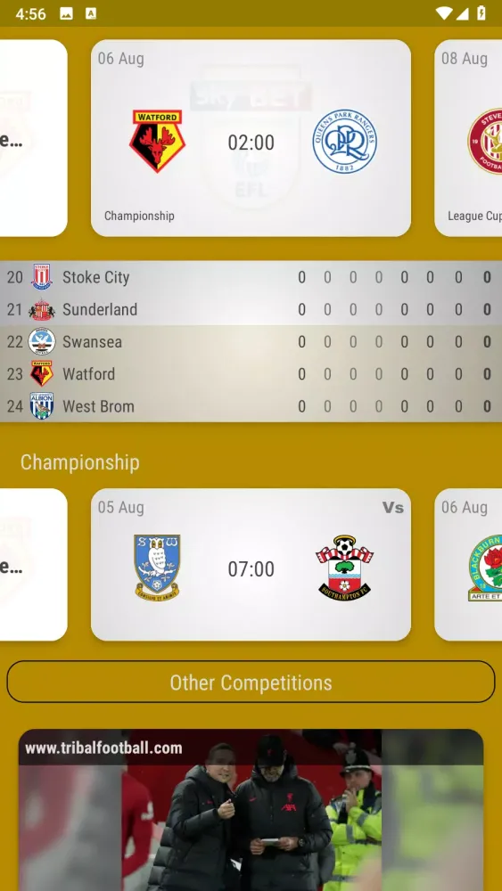 Watford FC Fan App スクリーンショット