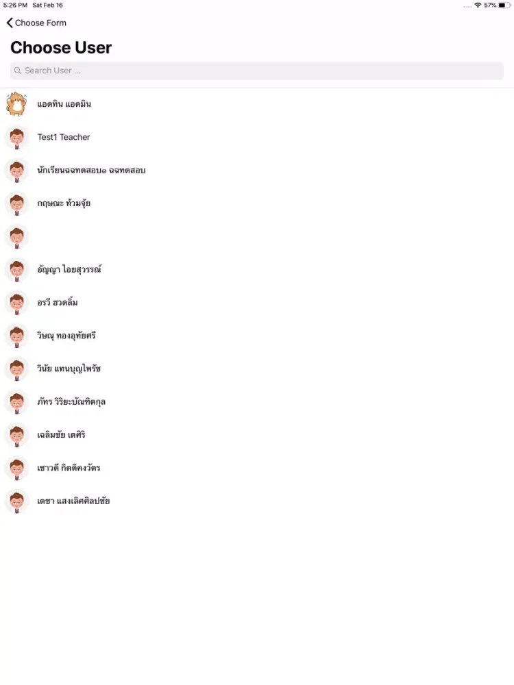 Capturas de tela do MedLog iPad 