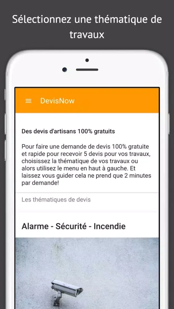 DevisNow Screenshots