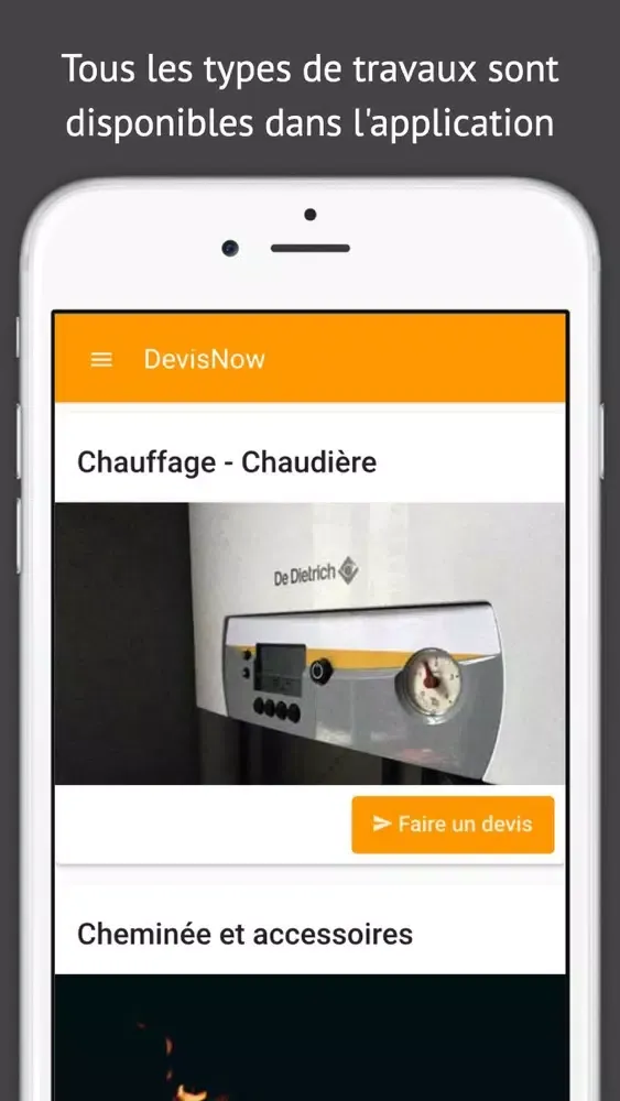 DevisNow Screenshots