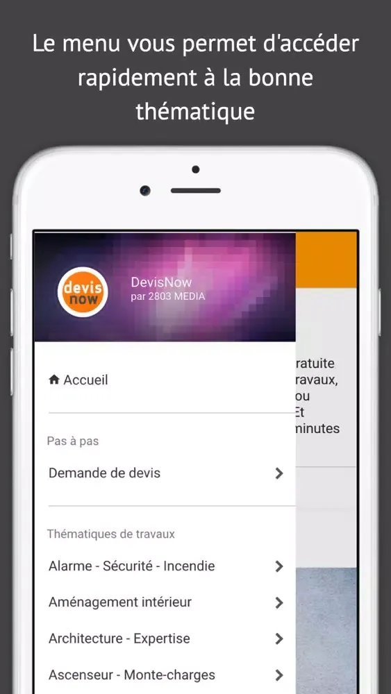 DevisNow Screenshots