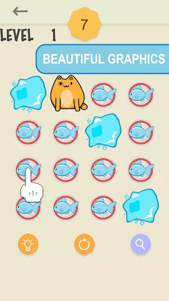 Captures d'écran de CatLine - One Line Puzzle Cat