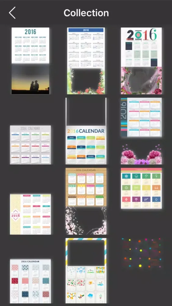Скриншоты Calendar Photo Frames - make eligant and awesome photo using new photo frames