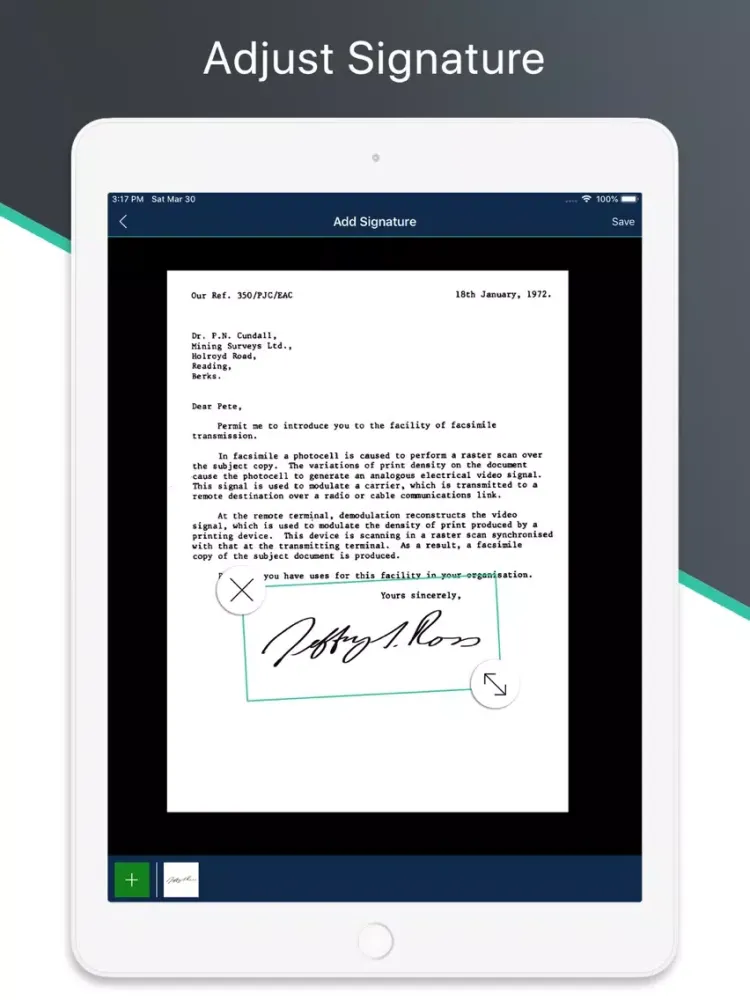 Capturas de tela do Scanner App - Document Scan iPad 