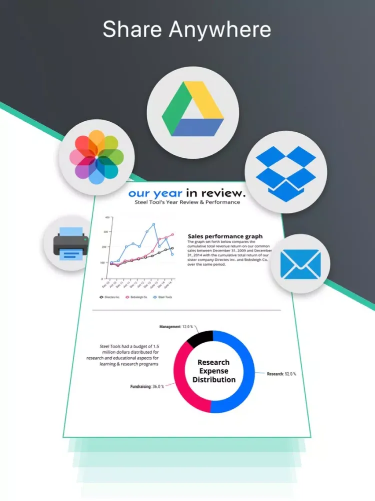Capturas de tela do Scanner App - Document Scan iPad 
