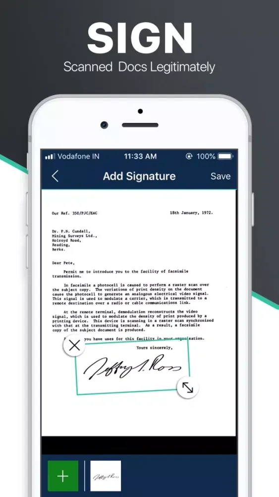 Capturas de tela do Scanner App - Document Scan