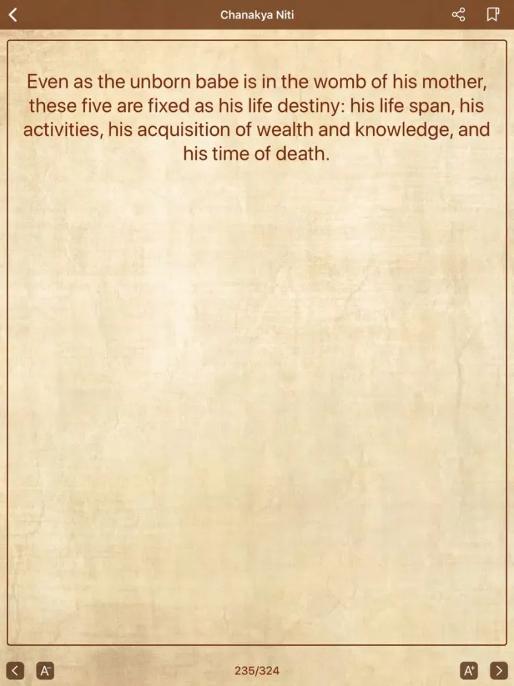 Chanakya Niti - Best Quotes iPad  스크린샷