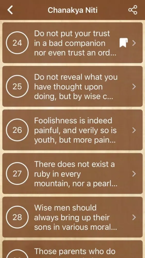 Chanakya Niti - Best Quotes 스크린샷