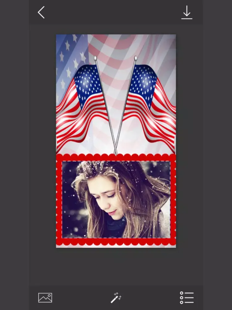Zrzuty ekranu Independence Day Photo Frames - 4th Of July Independence day USA iPad 