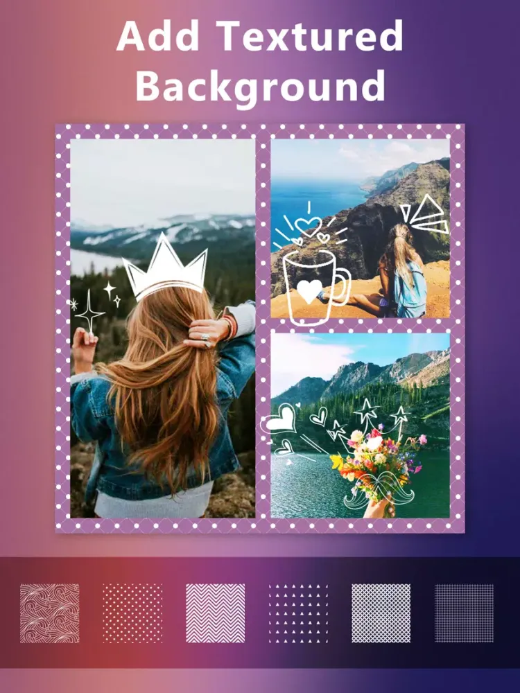 ภาพหน้าจอของ Collage Maker - Grid & Editor iPad 
