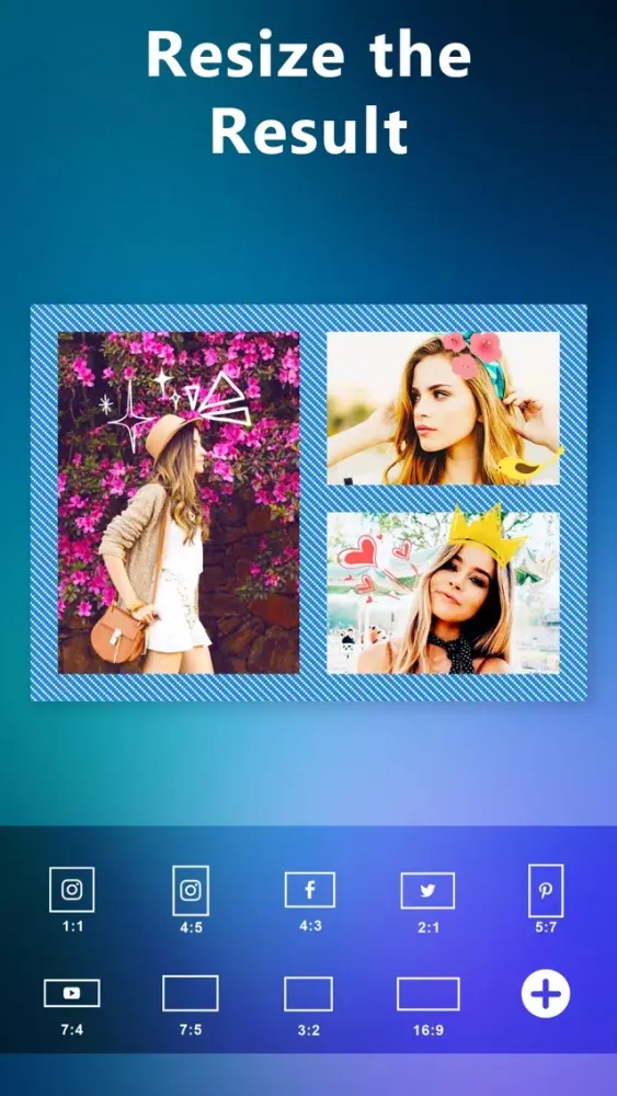 ภาพหน้าจอของ Collage Maker - Grid & Editor
