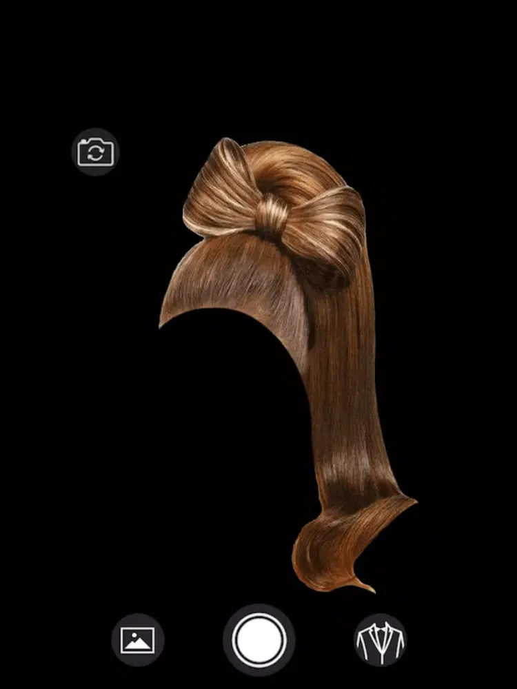 Hair Salon Montage - Photo montage with own photo or camera iPad  Ekran Görüntüleri