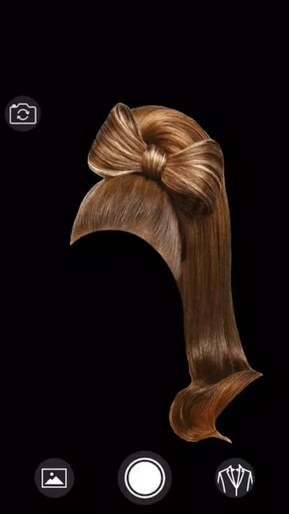 Hair Salon Montage - Photo montage with own photo or camera Ekran Görüntüleri