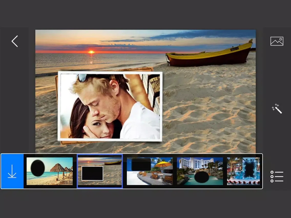 Holiday Photo Frames - make eligant and awesome photo using new photo frames iPad  Screenshots