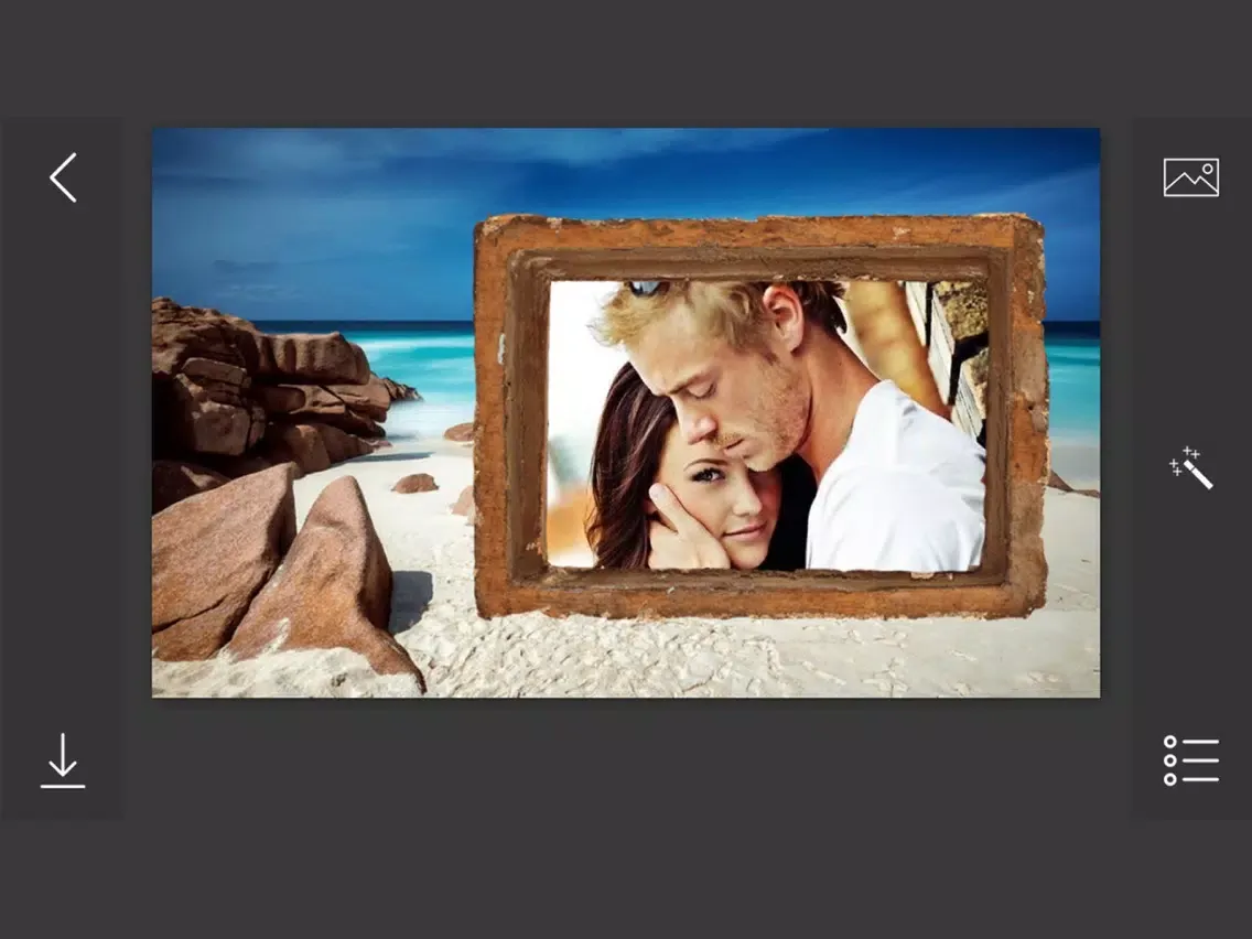 Holiday Photo Frames - make eligant and awesome photo using new photo frames iPad  Screenshots