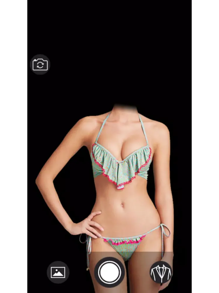 Hot Bikini Suit -Latest and new photo montage with own photo or camera iPad  스크린샷