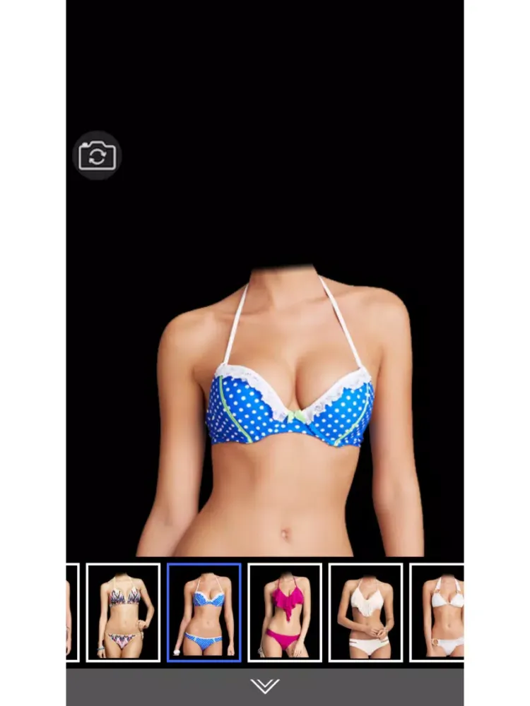 Hot Bikini Suit -Latest and new photo montage with own photo or camera iPad  스크린샷