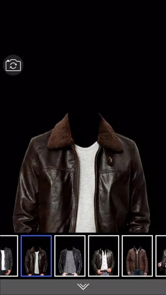 Leather Coat for Man Suit - Latest and new photo montage with own photo or camera स्क्रीनशॉट