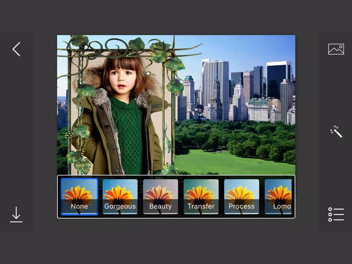 Newyork Photo Frames - make eligant and awesome photo using new photo frames iPad  Screenshots