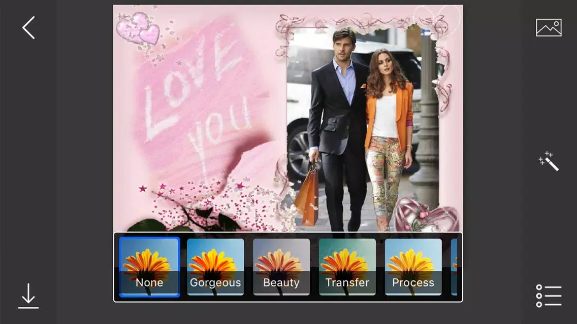 Romantic Photo Frames - make eligant and awesome photo using new photo frames Screenshots
