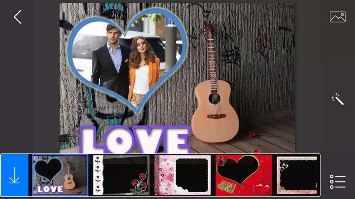 Romantic Photo Frames - make eligant and awesome photo using new photo frames Screenshots