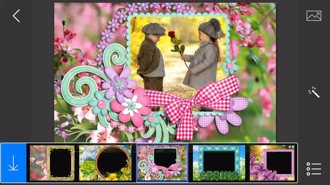 Spring Photo Frames - make eligant and awesome photo using new photo frames Screenshots