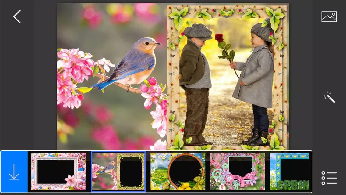 Spring Photo Frames - make eligant and awesome photo using new photo frames Screenshots