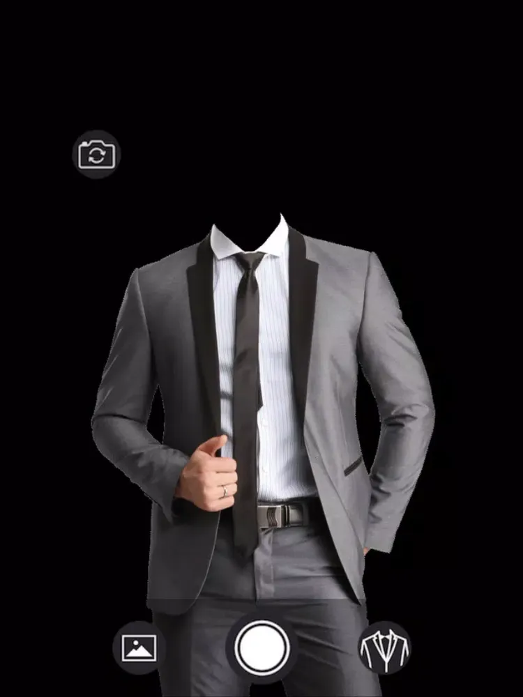Capturas de tela do Stylish Man Suit - Photo montage with own photo or camera iPad 
