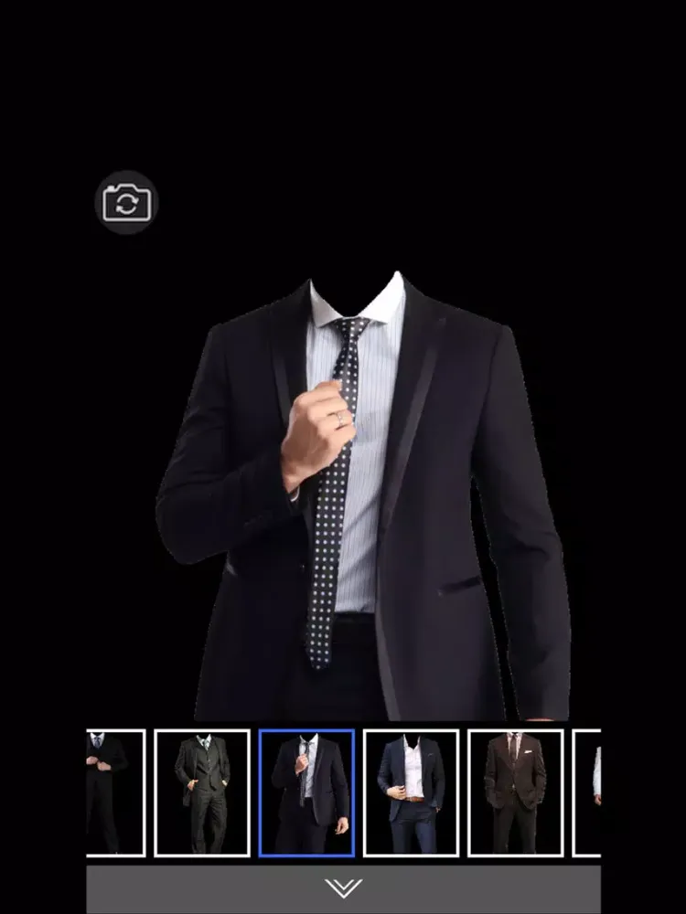 Capturas de tela do Stylish Man Suit - Photo montage with own photo or camera iPad 