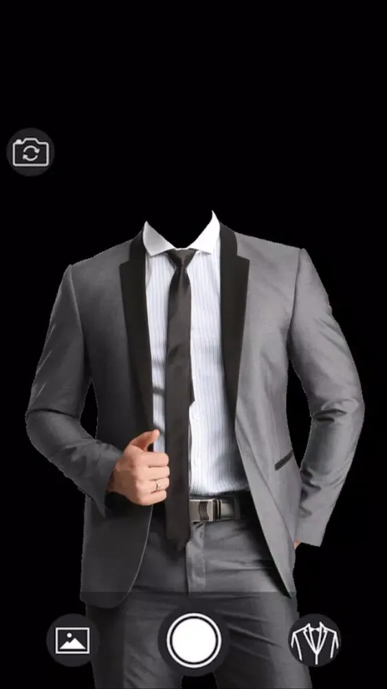 Capturas de tela do Stylish Man Suit - Photo montage with own photo or camera